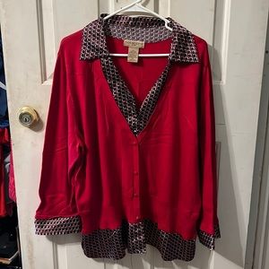 One piece Sweater/shirt blouse